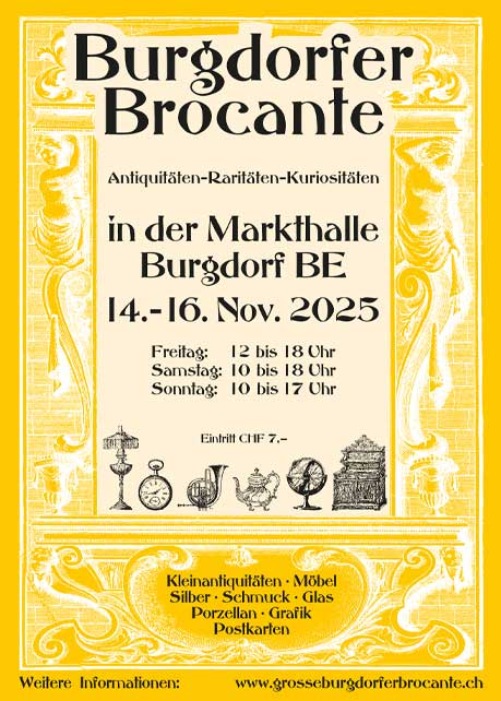 Burgdorfer Brocante Plakat